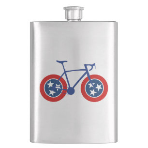 Tennessee Flag Cycling Flacon