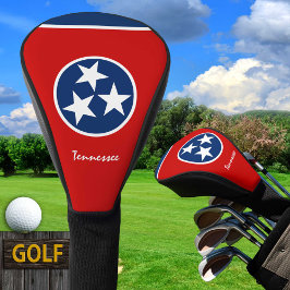 Tennessee Flag Golf Driver Hoesje / Golfing USA Golfheadcover
