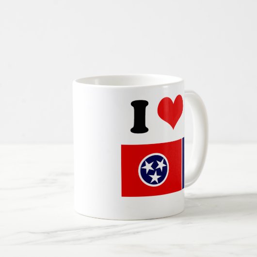TENNESSEE FLAG KOFFIEMOK (Voorkant rechts)
