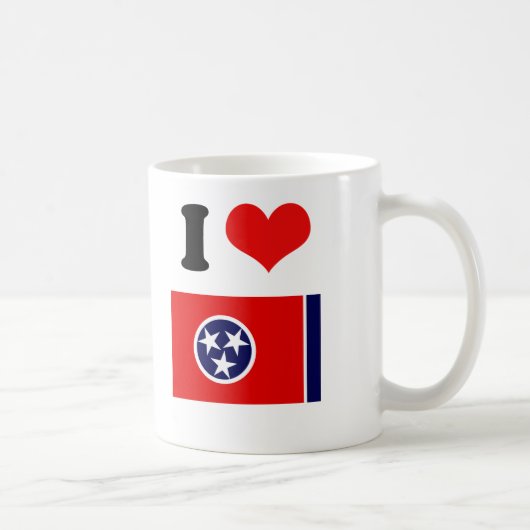 TENNESSEE FLAG KOFFIEMOK (Rechts)