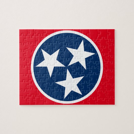 Tennessee Flag Legpuzzel (Horizontaal)