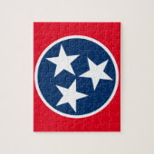Tennessee Flag Legpuzzel (Verticaal)