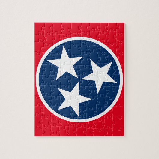 Tennessee Flag Legpuzzel (Verticaal)