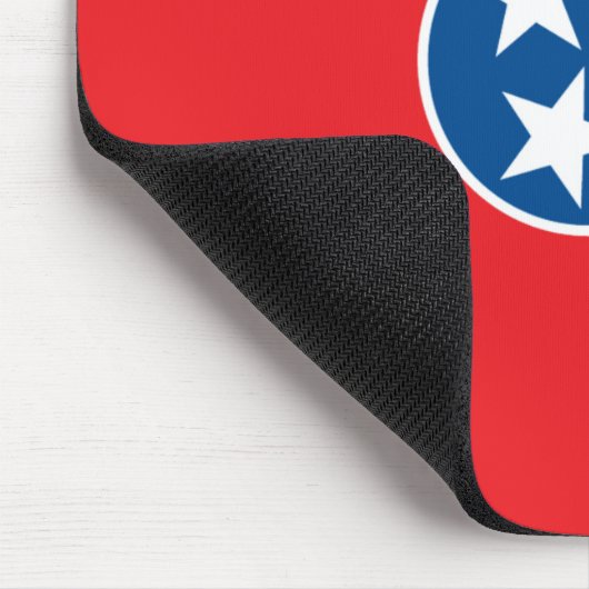 Tennessee Flag Mousepad Muismat (Hoek)