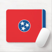 Tennessee Flag Mousepad Muismat (Met muis)