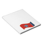 TENNESSEE FLAG NOTITIEBLOK (Schuin)