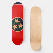 Tennessee Flag Persoonlijk Skateboard (Voorkant)