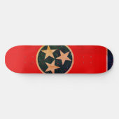 Tennessee Flag Persoonlijk Skateboard (Horizontaal)