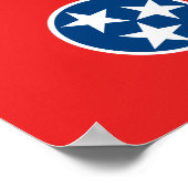 Tennessee Flag Poster (Hoek)