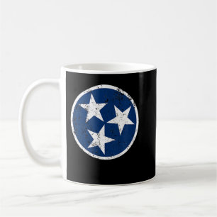 Tennessee Flag Star Logo Volunter State Nashville Koffiemok