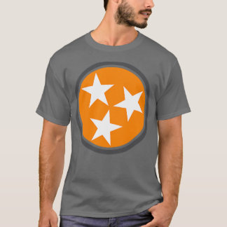 Tennessee Flag Stars Big Oranje State Flag Knoxvil T-shirt