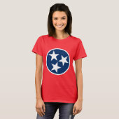 Tennessee Flag T-shirt (Voorkant volledig)