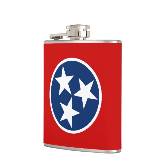 Tennessee Flag & Travel Tennesse Verenigde Staten  Heupfles (Links)