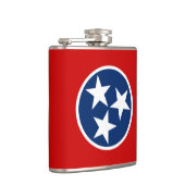 Tennessee Flag & Travel Tennesse Verenigde Staten  Heupfles (Rechts)