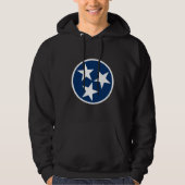 Tennessee Flag Tristar Hoodie (Voorkant)
