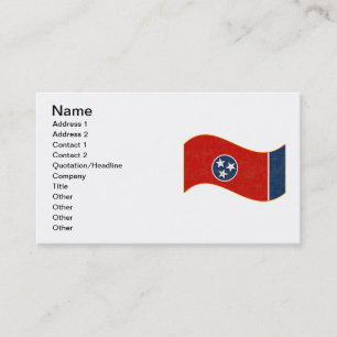 TENNESSEE FLAG VISITEKAARTJE