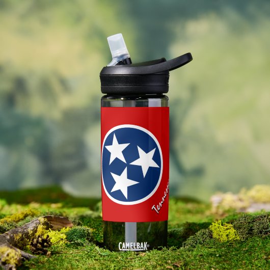 Tennessee-fles, patriottische Tennessee-vlag Waterfles (Buiten)