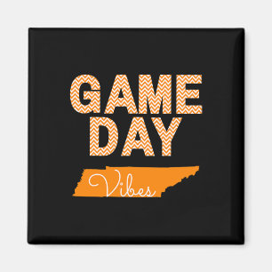 Tennessee Football Game Day Vibes Herfst Tailgate Magneet