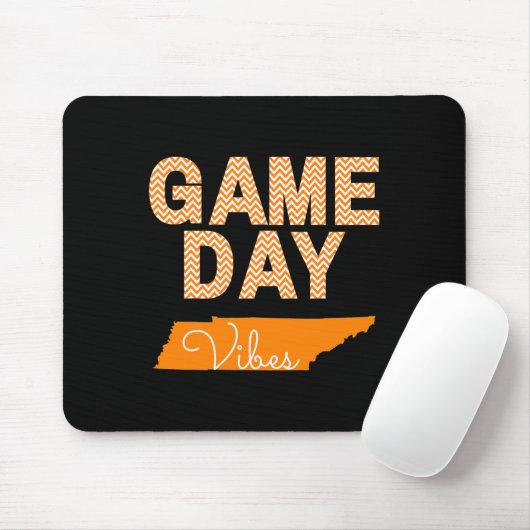 Tennessee Football Game Day Vibes Herfst Tailgate Muismat (Met muis)