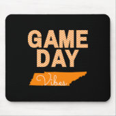 Tennessee Football Game Day Vibes Herfst Tailgate Muismat (Voorkant)