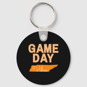 Tennessee Football Game Day Vibes Herfst Tailgate Sleutelhanger