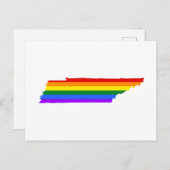 Tennessee Gay Pride Briefkaart (Voorkant / Achterkant)