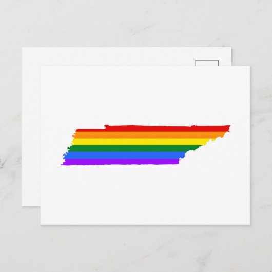 Tennessee Gay Pride Briefkaart (Voorkant / Achterkant)