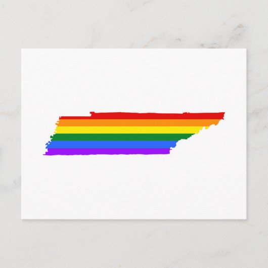 Tennessee Gay Pride Briefkaart (Voorkant)