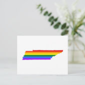 Tennessee Gay Pride Briefkaart (Staand voorkant)