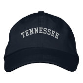 Tennessee geborduurd verstelbaar Pet Navy Blue (Voorkant)