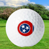 Tennessee Golf Balls, staatsvlag/patriotten Golfballen