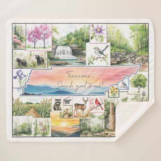 Tennessee Gooi - Klinkt goed voor mij Sherpa Deken (Voorkant (horizontaal))