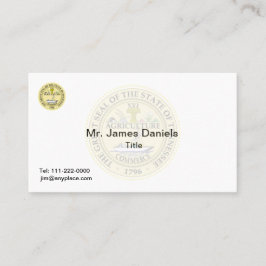 Tennessee Great Seal Visitekaartje