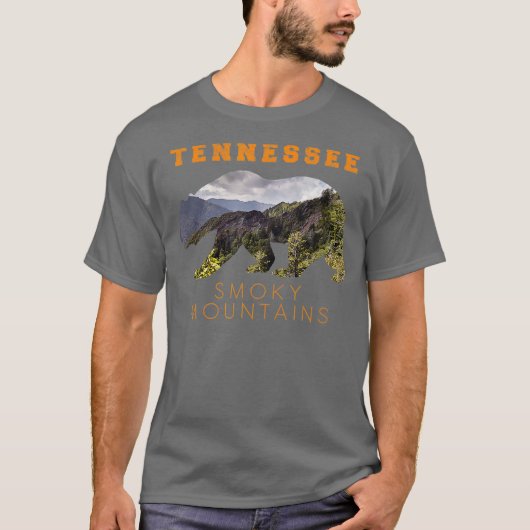Tennessee Great Smoky Mountains T-shirt (Voorkant)
