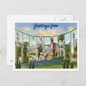 Tennessee - Groeten uit de VS Briefkaart (Voorkant / Achterkant)