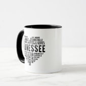 Tennessee Heart Nashville Memphis Alcoa Mok (Voorkant links)