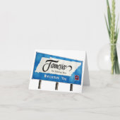 Tennessee heet u welkom Highway Sign Wenskaart Kaart (Voorkant)