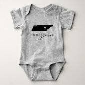 Tennessee Home Grown State T-shirt (Voorkant)