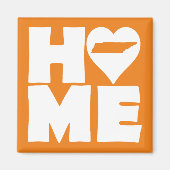 Tennessee Home Heart State Fridge Magnet (Voorkant)