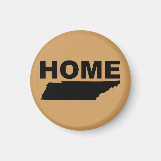 Tennessee Home weg van State Fridge Magnet (Voorkant)