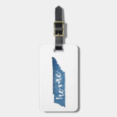 Tennessee Home Wood Grain Bagagelabel (Voorkant verticaal)