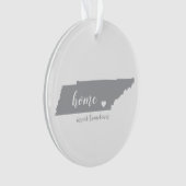 Tennessee Hometown Personalized Ornament (voorkant)