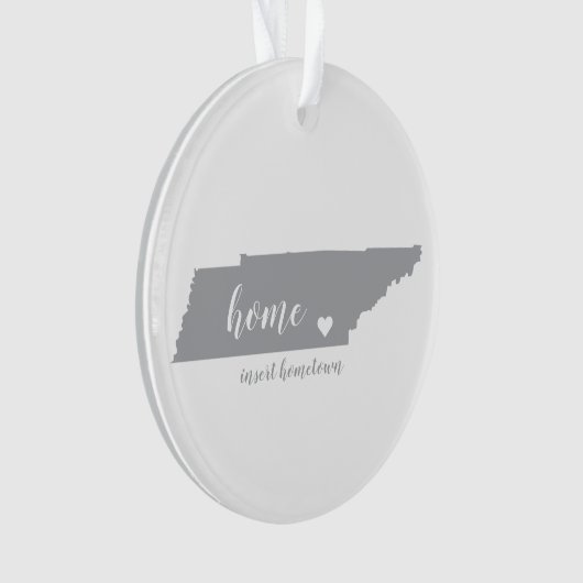 Tennessee Hometown Personalized Ornament (voorkant)