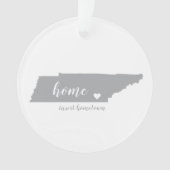 Tennessee Hometown Personalized Ornament (voorkant)