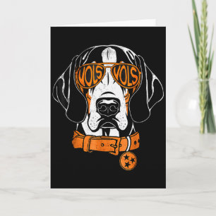 Tennessee hond singlet T Bluetick Coonhound vrouwe Kaart