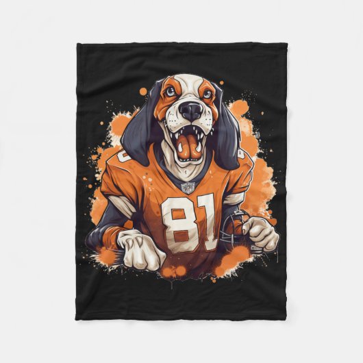 Tennessee Hondensportliefhebbers Tennessee Tri Sta Fleece Deken (Voorkant)