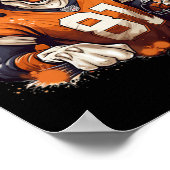 Tennessee Hondensportliefhebbers Tennessee Tri Sta Poster (Hoek)