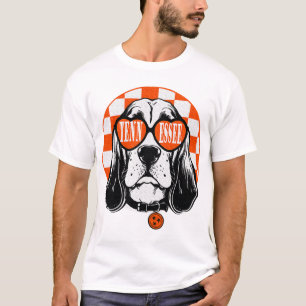 Tennessee Hound Oranje Witte Rocky Top TN Hond