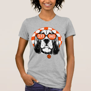 Tennessee Hound Oranje Witte Rocky Top TN Hond