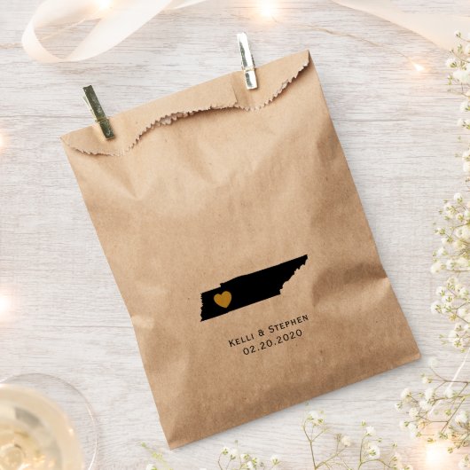 Tennessee Huwelijksgunst Treat Zakken, Geschenkzak Bedankzakje (Geknipt)